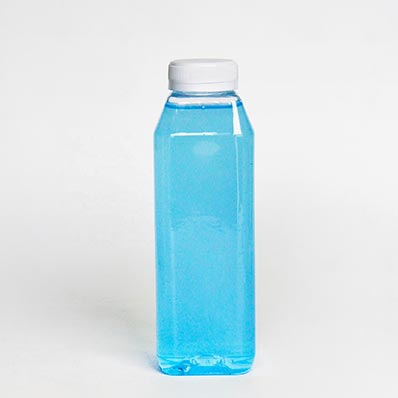Factory price clear 16oz plastic juice bottle with cap bulk