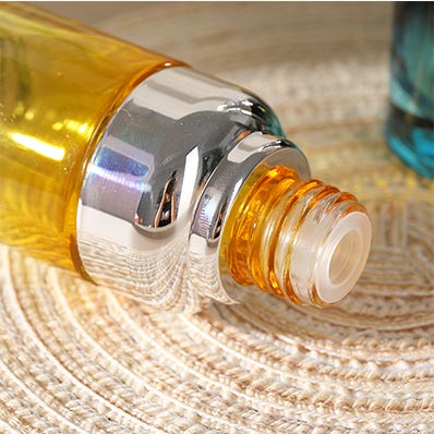 Wholesale clear 30ml glass serum bottle with dropper