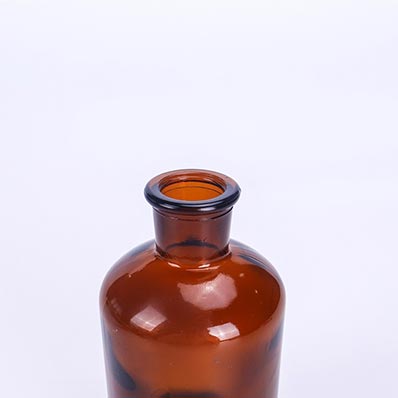 Wholesale width mouth 150ml amber glass diffuser bottle