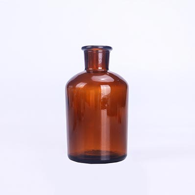 Wholesale width mouth 150ml amber glass diffuser bottle