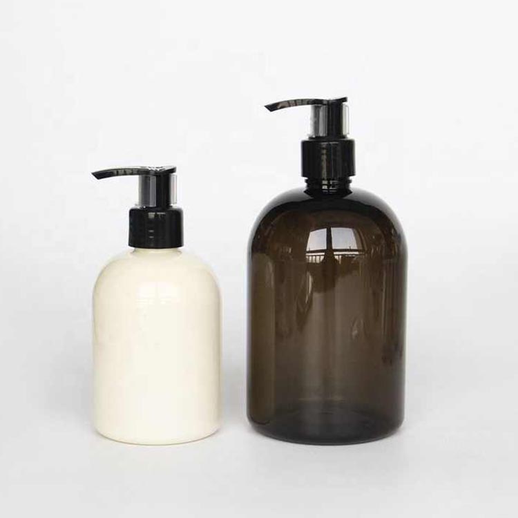 Cheap 250ml 500ml empty plastic lotion bottles with pump in stock