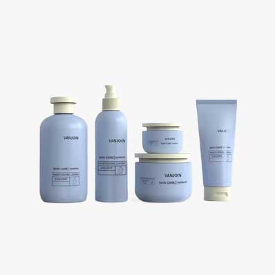 Supplier direct empty 30ml 50ml 100ml custom luxury skincare cosmetic packaging set plastic lotion kits serum pump bottle cream jars squeeze tubes