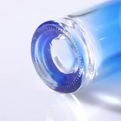 Luxury cylinder 50ml glass crystal perfume bottles with mist sprayer wholesale