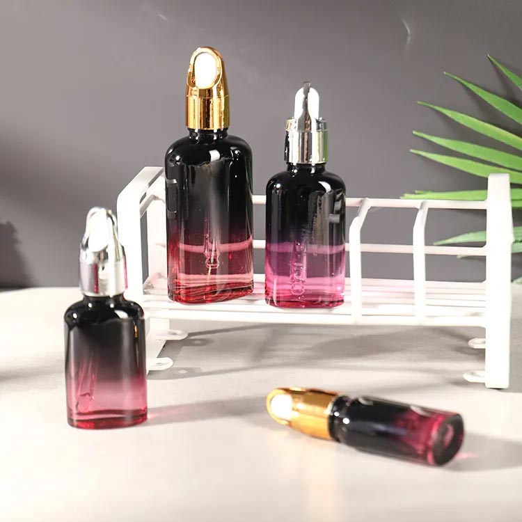 Wholesale empty gradient ramp glass perfume oil bottle from china supplier direct