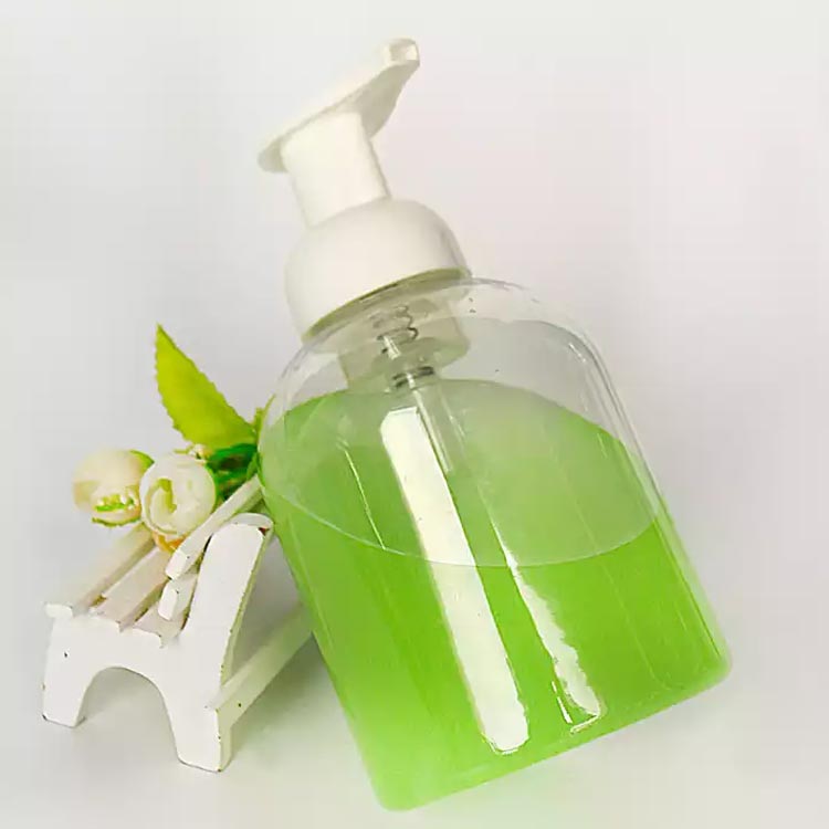 Best sale clear 500ml empty plastic foam pump bottle for bathroom