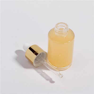 Best 100ml cylinder frosted glass essential oil bottles with gold dropper caps