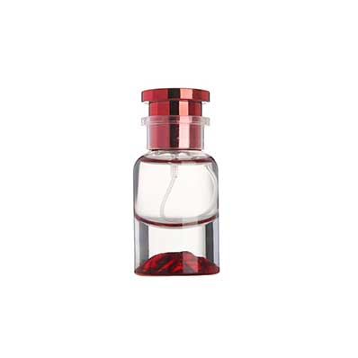 Perfume container 50ml refillable glass cologne bottles from supplier direct