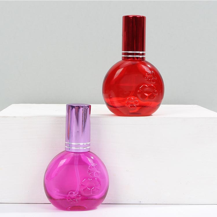 Best price clear bulb shape 30ml glass empty perfume bottles in bulk