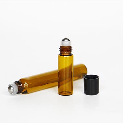 Best price 5ml 10ml amber glass essential oil roller bottles