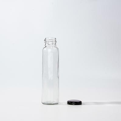 Wholesale clear BPA free 300ml glass juice drinking bottles from bottles supplier