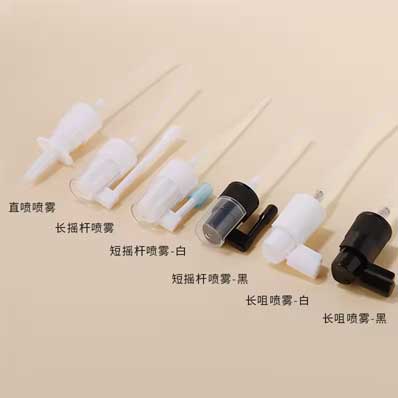 Wholesale small 5ml amber glass nasal tanner bottles nose spray bottle for saline essential oils