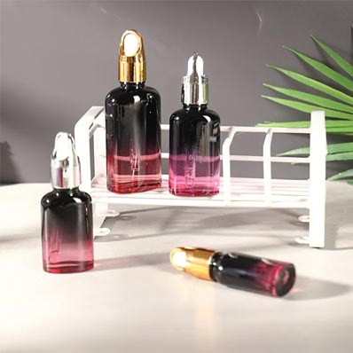 Wholesale empty gradient ramp glass perfume oil bottle from china supplier direct