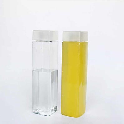 Wholesale clear square 500ml juice drinking plastic bottle with cap from china supplier