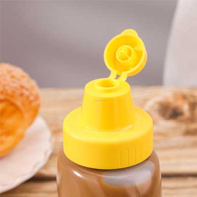 Food grade refillable pet 12oz ketchup mustard dispenser for ketchup mustard mayo hot sauces syrup