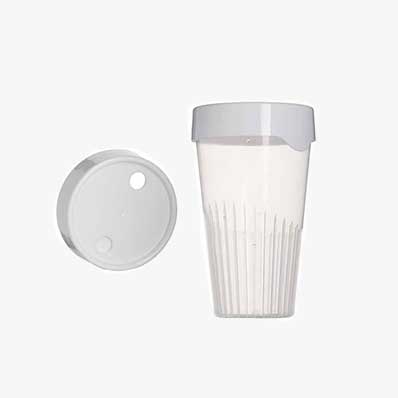 Disposable 16oz clear plastic cold drink cups party cups with lids for Iced Coffee Smoothie Milkshak