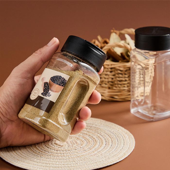 Seasoning Shakers with Lids, Dust-Proof Sealed Food Organizer, Food Grade Portable Seasoning Shaker for Cumin Powder Chili Powder Salt Seasoning Shakers with Lids, Dust-Proof Sealed Food Organizer, Food Grade Portable Seasoning Shaker for Cumin Powder Chili Powder Salt