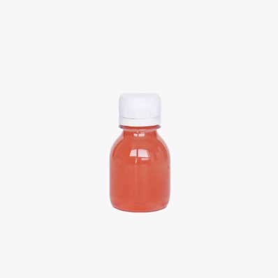 Food grade 2oz small shot bottles with lids, wholesale plastic ginger shot bottles with caps, 60ml mini liquor bottles, mini travel bottles for juice whiskey milk