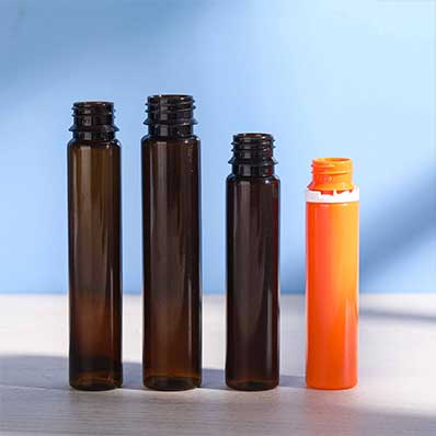 Wholesale 10ml tubular plastic cough syrup bottle medicine oral liquid bottle with childproof cap