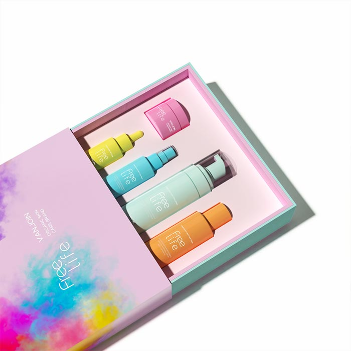 Travel Size Toiletry Bottles Set, Tsa Approved Clear Cosmetic Makeup Liquid Containers Leak Proof Clear Plastic Travel Containers for Skincare Products