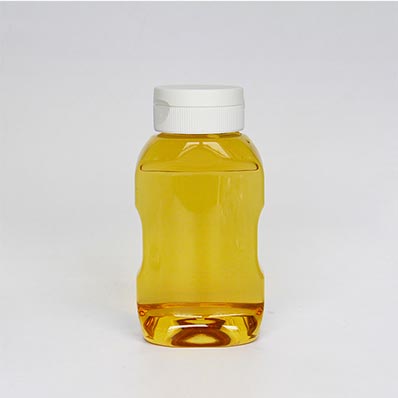 Clear 12oz plastic squeeze honey bottles with flip top cap bulk