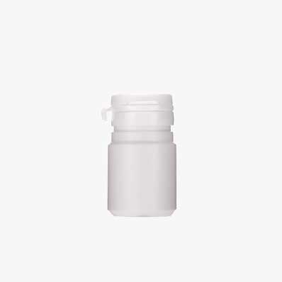 Empty plastic tablet bottle small medicine bottle reagent bottle with caps for liquid solid powder medicine