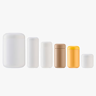 Plastic Medicine Leak Proof Caps Container Small Travel Pill Case Sample Jar with Caps Refillable Tablet Storage Holder for Liquid Solid Candy Organizer