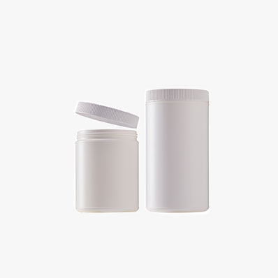 Airtight Plastic Jar with Lid Capacity Wide Mouth Container for Powder Protein Powder and Snacks and Versatile Storage for Home and Travel