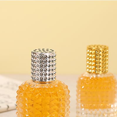 Unique design reusable 50ml small glass perfume bottles from supplier