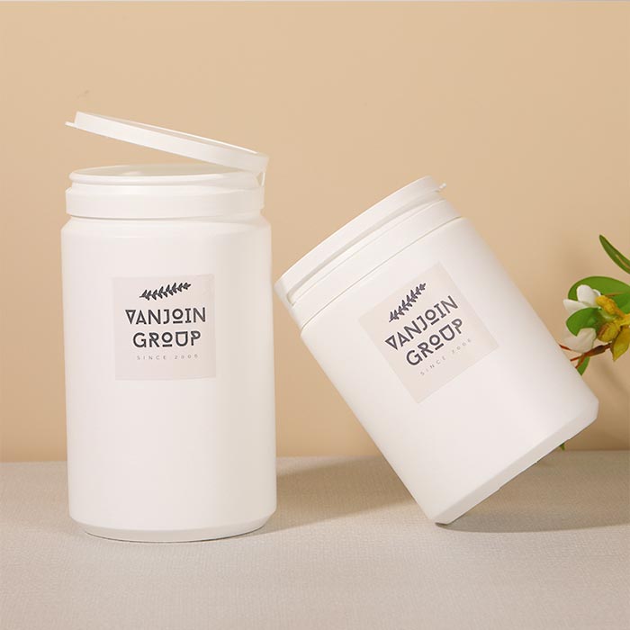 Customized 1000ml Food Grade HDPE Screw Cap Plain Round Plastic Jar for Supplement Nutrition Powder container Customized 1000ml Food Grade HDPE Screw Cap Plain Round Plastic Jar for Supplement Nutrition Powder container
